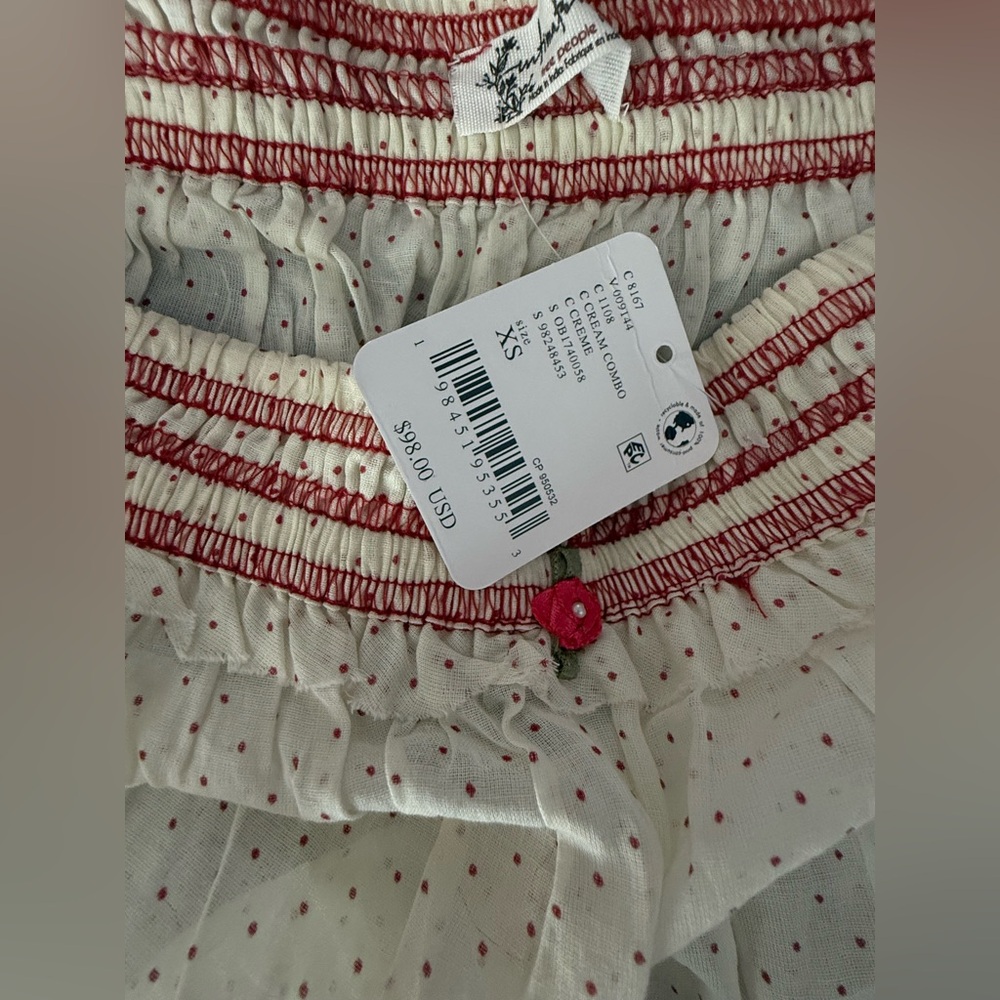 NWT! Free People Endless Afternoon Bloomers in Cream size XS - Picture 10 of 12